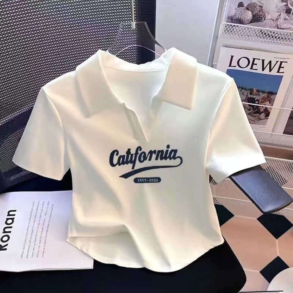 women's white T-shirt